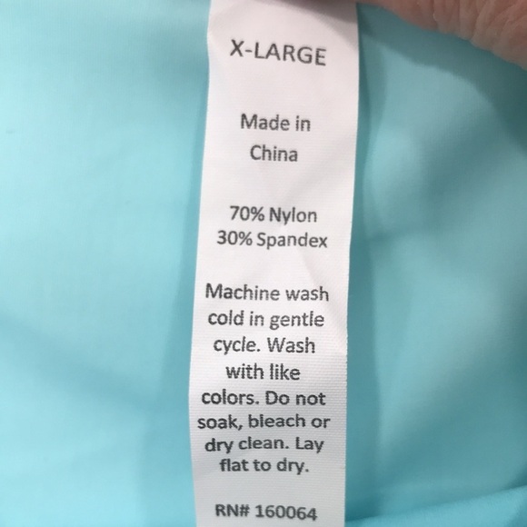 Addison Bay Blue & White Striped Tennis Skirt Size XL New - Picture 4 of 7